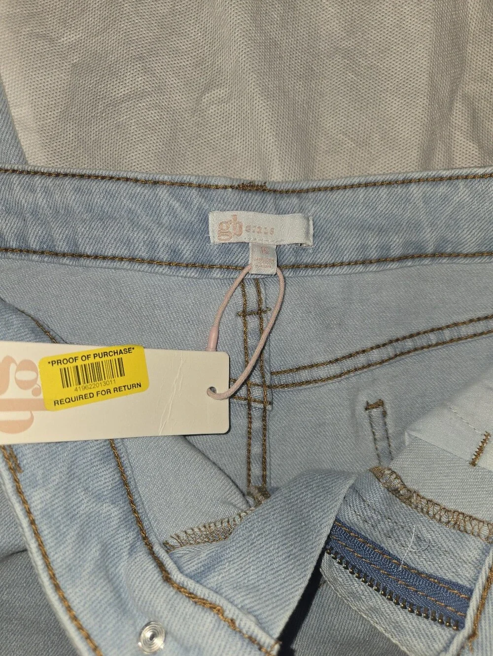 GB girls Light Blue Straight Leg Jeans